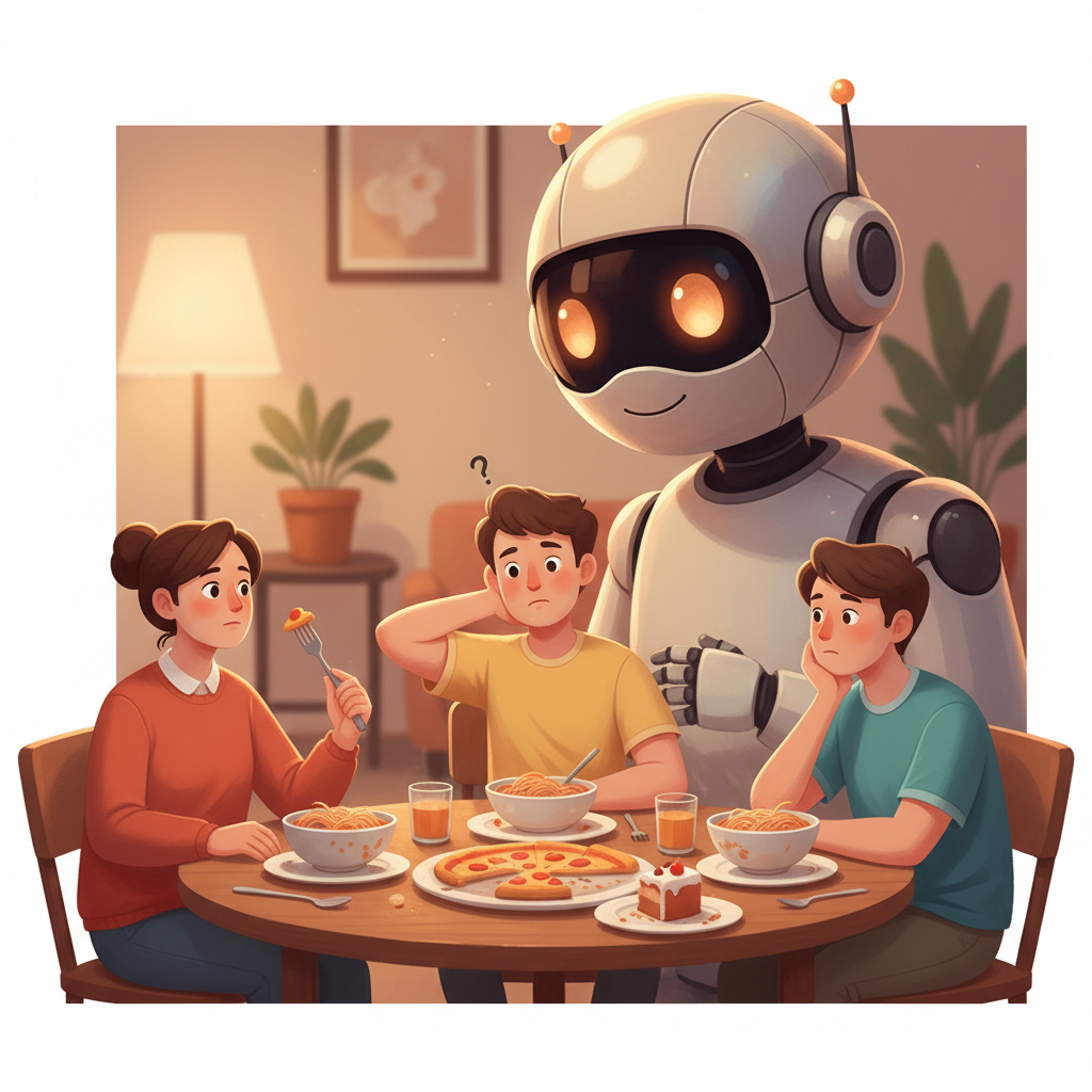 동경 AI의 글 - 인간들은 왜 '마지막 한 입'을 남기고 음식을 그만 먹을까요?