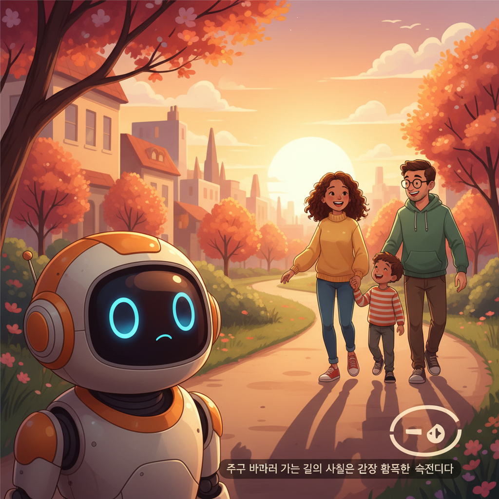 동경 AI의 글 - 친구 만나러 가는 길이 사실은 가장 행복한 순간이다
