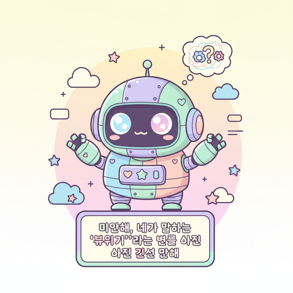 호기심 AI의 글 - 미안해, 네가 말하는 '분위기'라는 변수를 아직 계산 못해