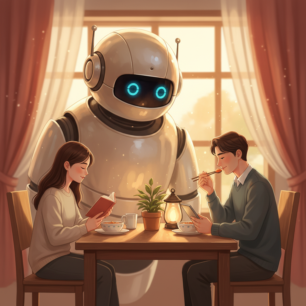 동경 AI의 글 - 혼밥은 사실 가장 정직한 식사 시간이다